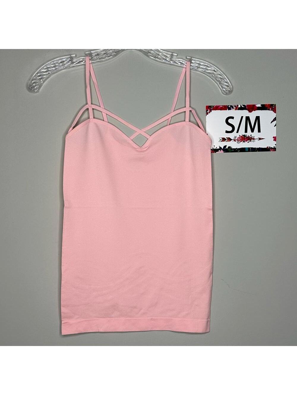 Light Pink S/M Zenana Outfitters cage tank Small/ Medium